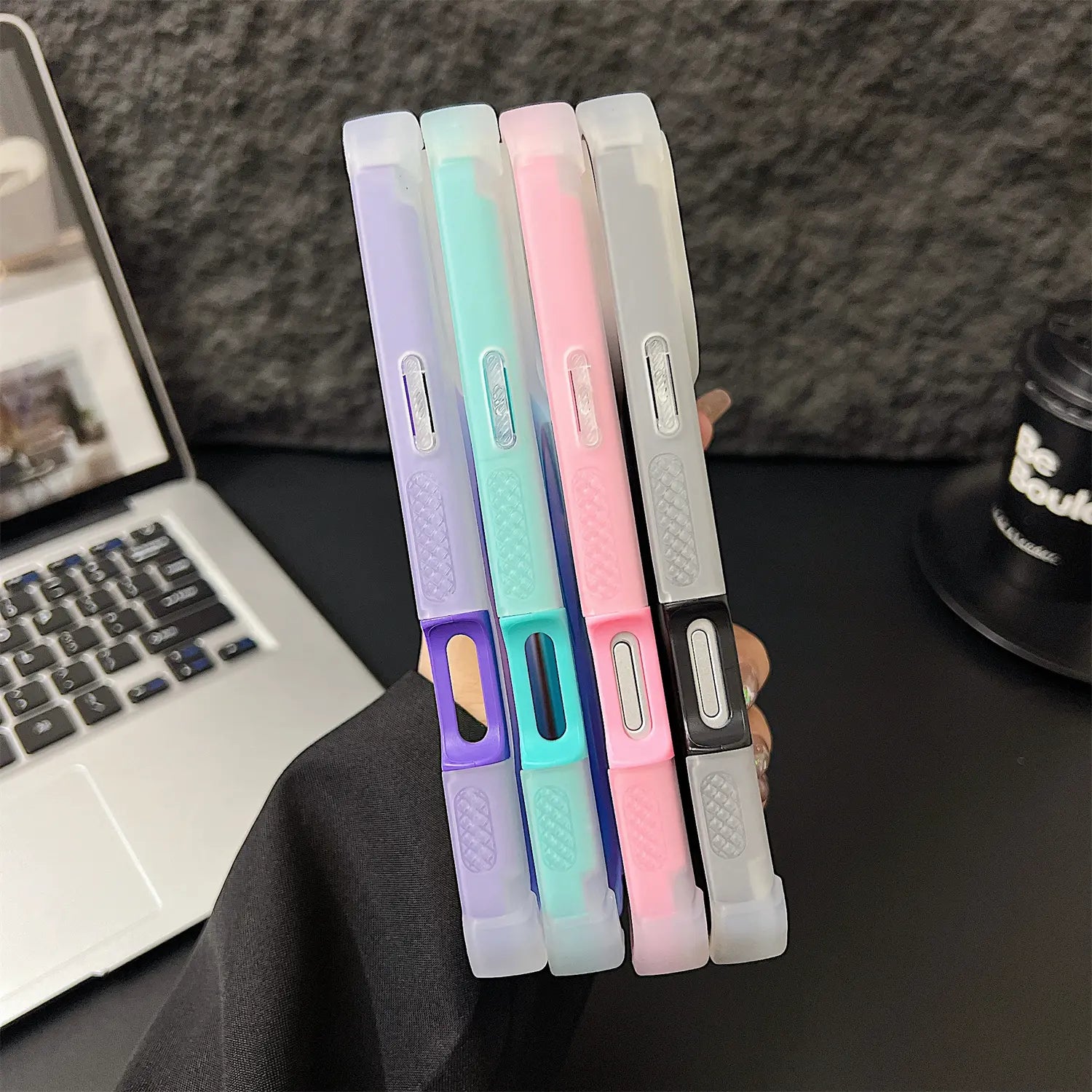 HOTSIAD Iridescent Laser Fluorescent Phone Case - MagSafe Compatible, Shockproof, Anti-Slip, and Scratch-Resistant Drop Protection for iPhone 17, 16 Pro Max, 15, 14, 13 Pro Max