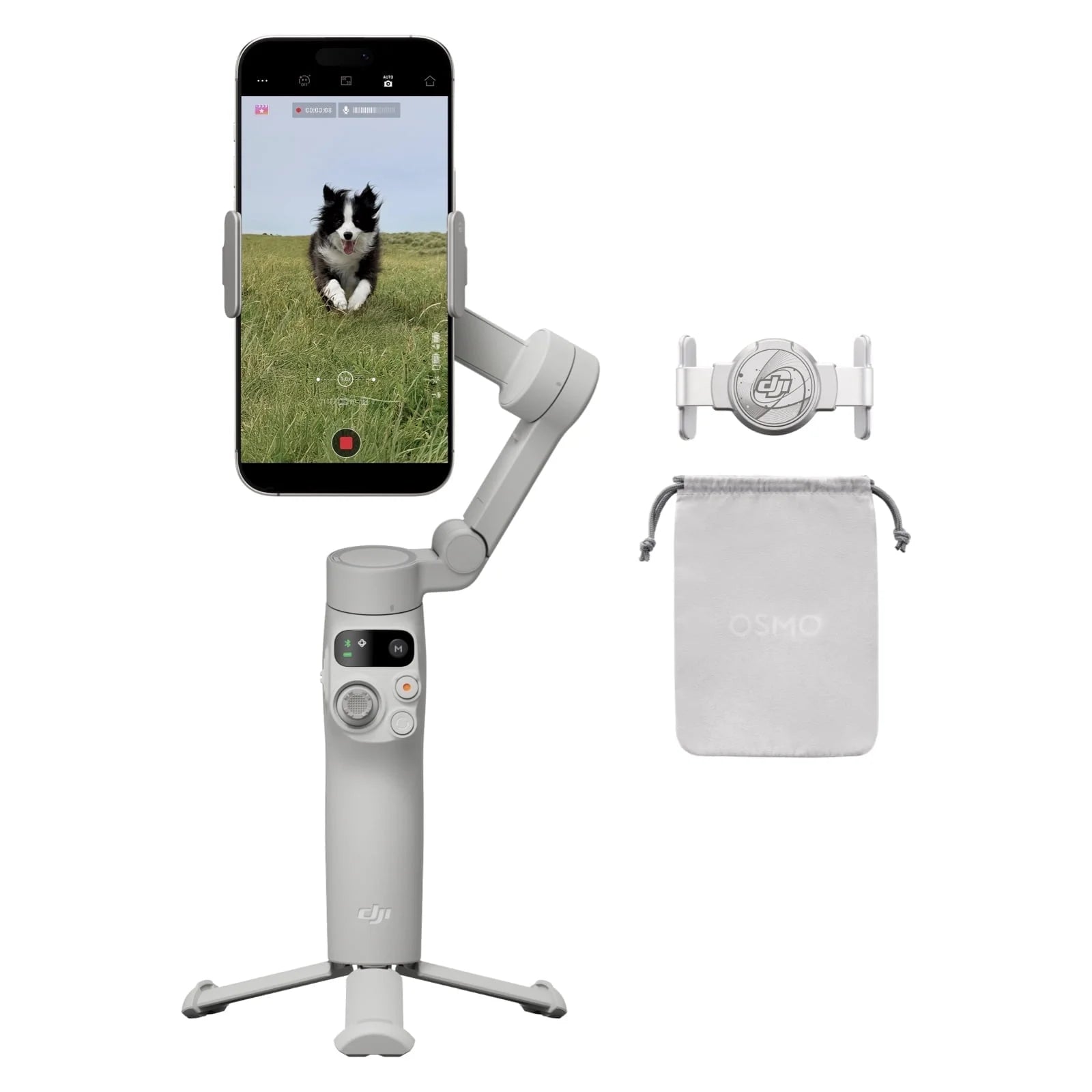 Osmo Mobile 7 Smartphone Gimbal Stabilizer with 3-Axis Technology