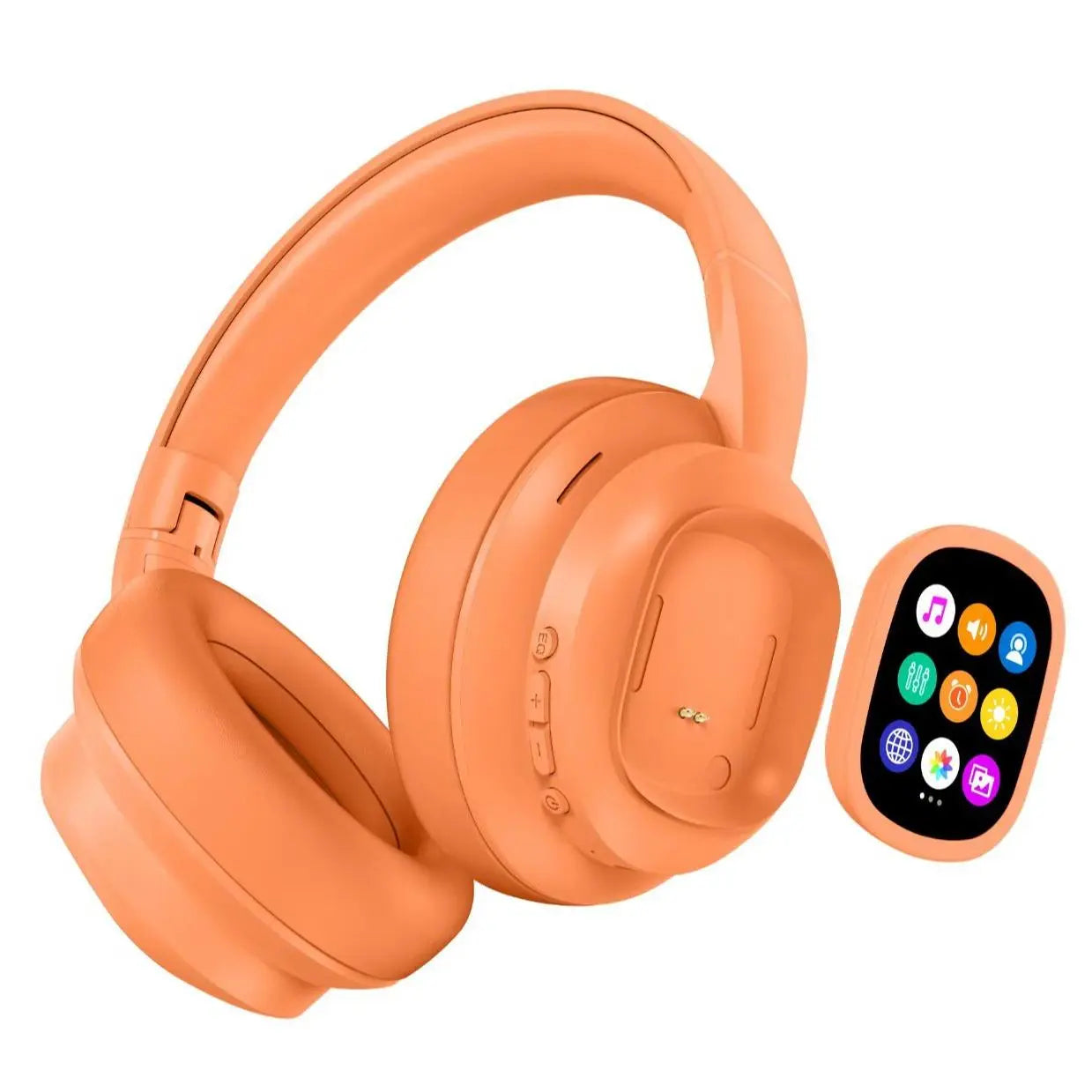 Unleash Your Sound: Wireless Bluetooth Over-Ear Headphones with 100-Hour Battery Life, Touchscreen Control, and Enhanced Bass