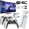 Unleash the Fun with the 4K Retro Gaming Console Pro - 128GB of Classic Games & 2 Wireless Controllers!